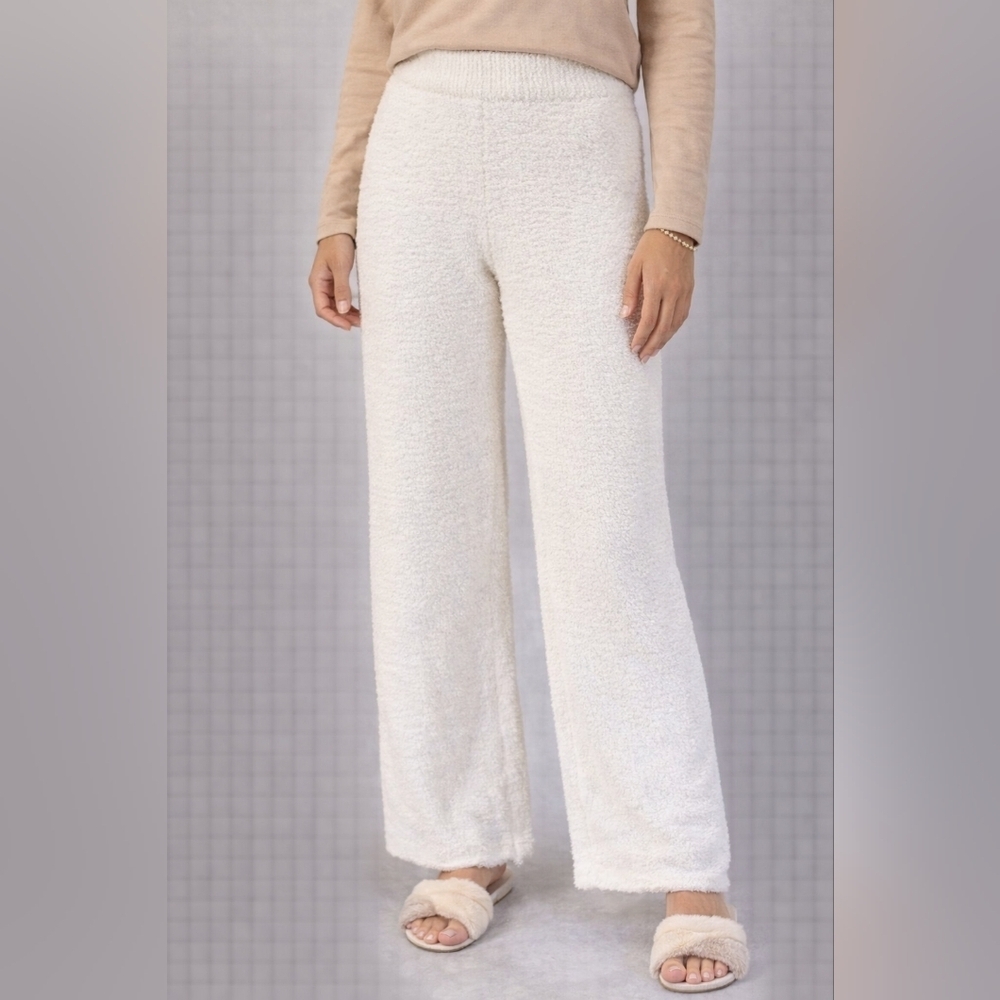 Nasty Gal Wide Leg Cozy Soft Pants Sz S